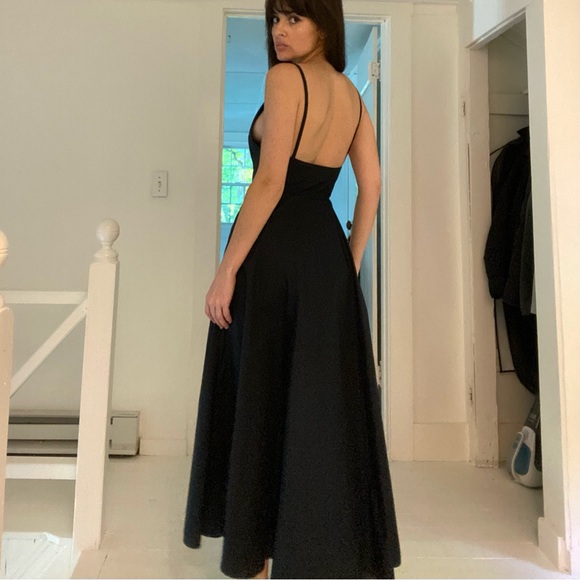 COS Poplin A-Line Midi Slip Dress - Picture 3 of 16